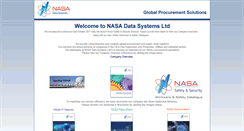 Desktop Screenshot of nasadata.com